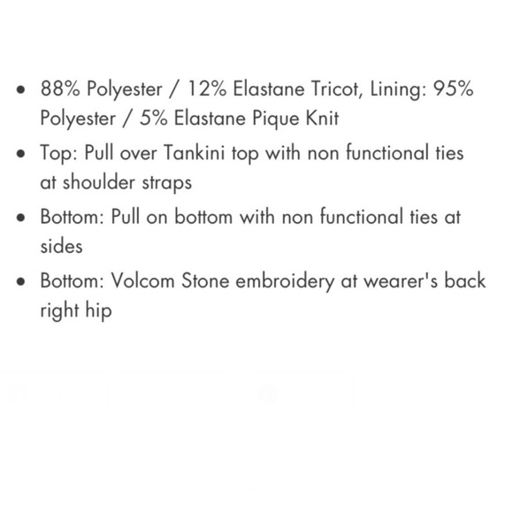 Volcom Juiced Tankini Swim Set - Picture 16 of 16